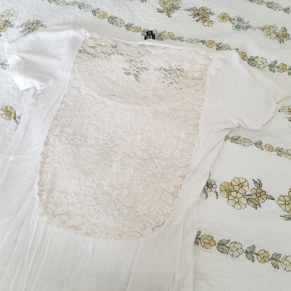 Lace Backed Top - Picture 3 of 3